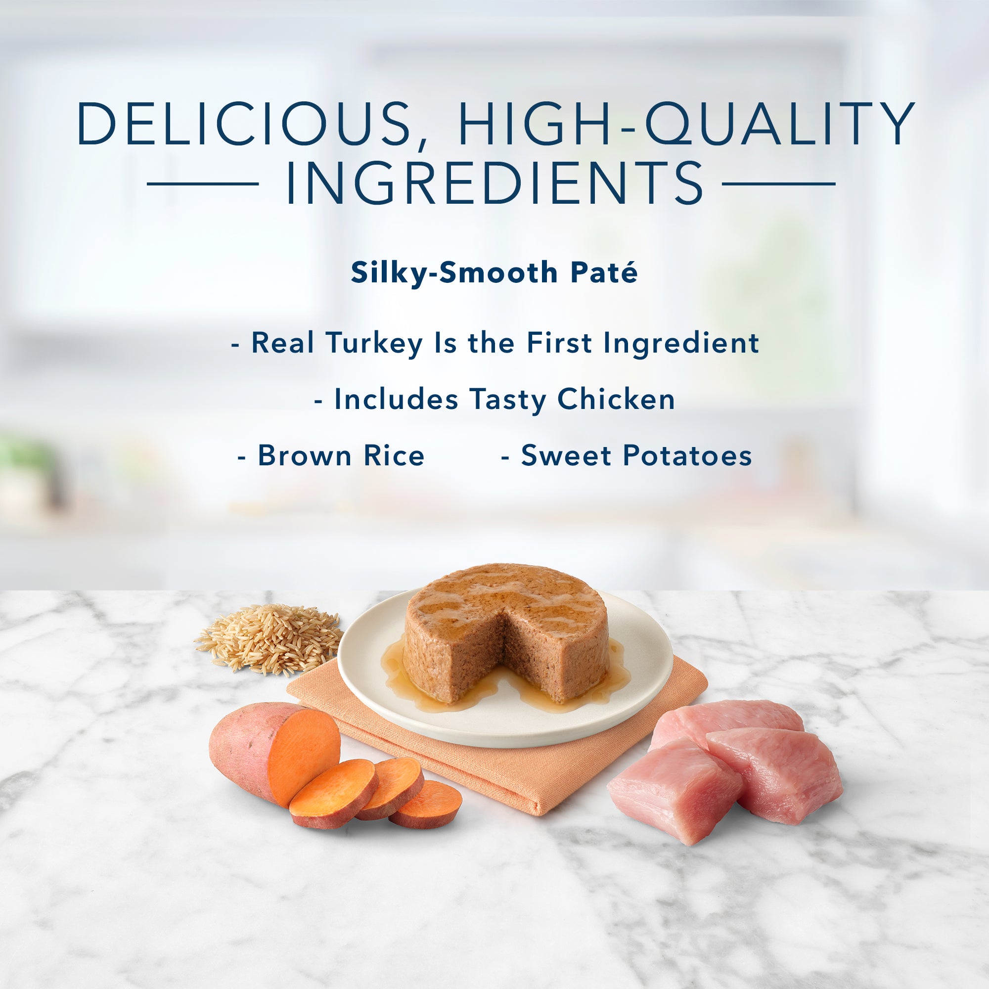 Blue Buffalo Tastefuls Adult Turkey And Chicken Entree Pate - Image 3 - Blue Buffalo - PetMax Canada