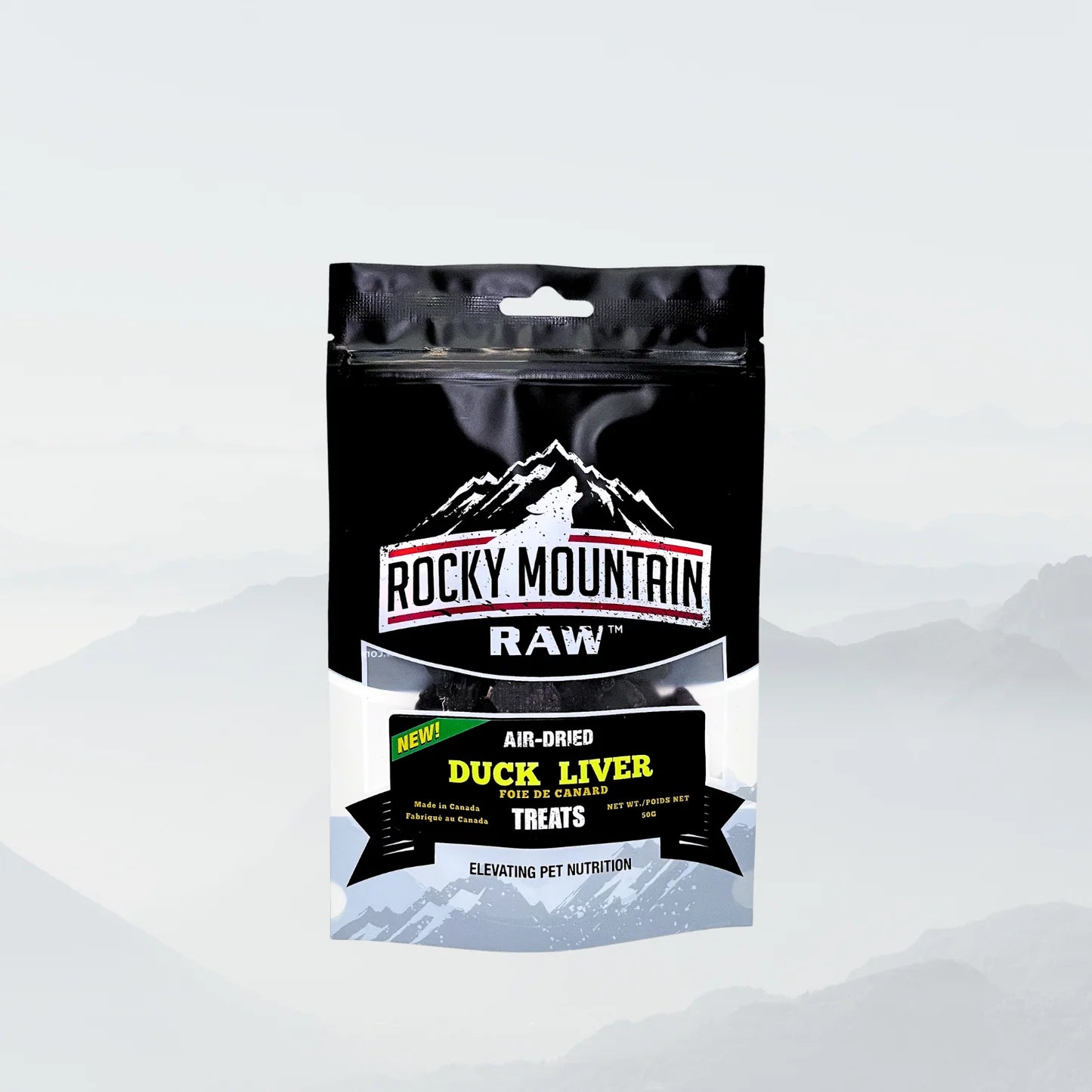Rocky Mountain Raw Air Dried Duck Liver Dog Treats
