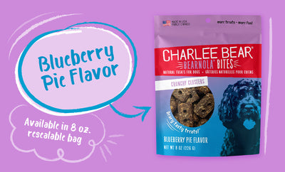 Charlee Bear Bearnola Bites Blueberry Pie Flavor