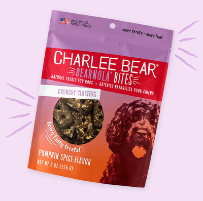 Charlee Bear Bearnola Bites Pumpkin Spice Flavor