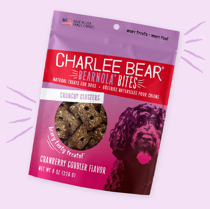 Charlee Bear Bearnola Bites Cranberry Cobbler