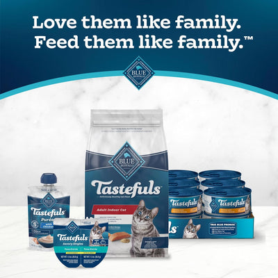 Blue Buffalo Tastefuls Indoor Salmon & Brown Rice Adult Dry Cat Food - Image 9 - Blue Buffalo - PetMax Canada