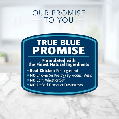 Blue Buffalo Tastefuls Natural Chicken Adult 7+ Dry Cat Food - 3.18 Kg - Cat Food - Blue Buffalo - PetMax Canada