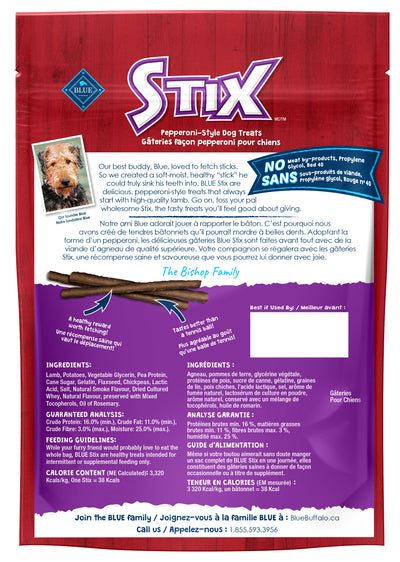 Blue Buffalo Pepperoni-Style Stix Lamb Recipe - Image 3 - Blue Buffalo - PetMax Canada