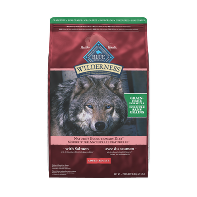 Blue Buffalo Wilderness Dog Food Salmon Formula - Dog Food - Blue Buffalo - PetMax Canada
