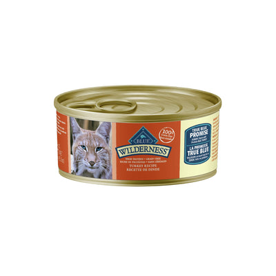 Blue Buffalo Wilderness Canned Cat Food Turkey - Canned Cat Food - Blue Buffalo - PetMax Canada