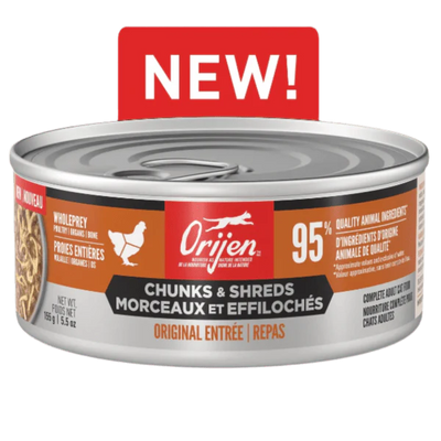 Orijen Original Chunks & Shreds Entrée Canned Cat Food