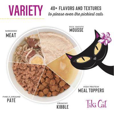 Tiki Cat After Dark Pâté Chicken, Chicken Liver & Quail Recipe Wet Cat Food - Product Highlights 9 - Tiki Cat - PetMax Canada