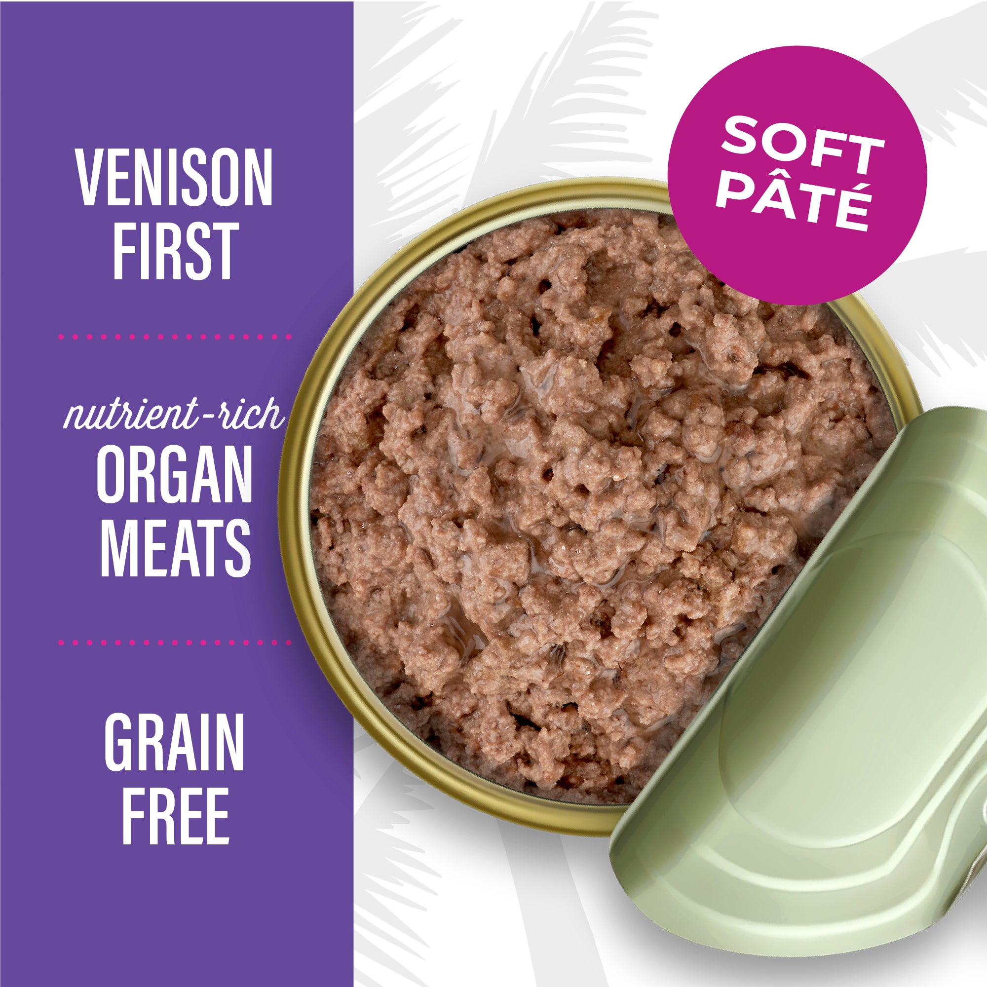 Tiki Cat After Dark Pâté Venison & Beef Liver Wet Cat Food - Product Highlights 5 - Tiki Cat - PetMax Canada