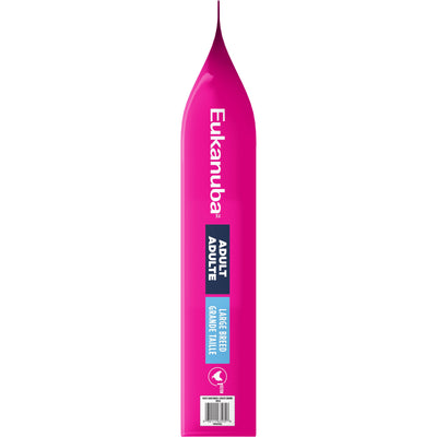 Magenta side panel with Adult Large Breed label - Eukanuba Adult Large Breed - PetMax Canada