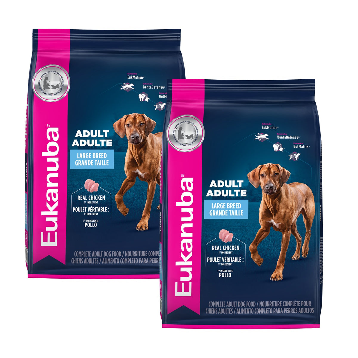Eukanuba Adult Large Breed Dry Dog Food - 2 Pack - Dog Food - Eukanuba - PetMax Canada