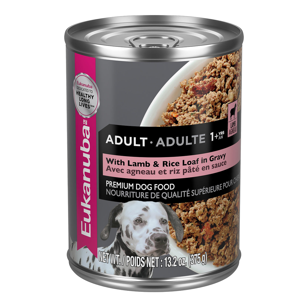 Eukanuba Canned Dog Food Lamb & Rice Entree - 374g - Canned Dog Food - Eukanuba - PetMax Canada