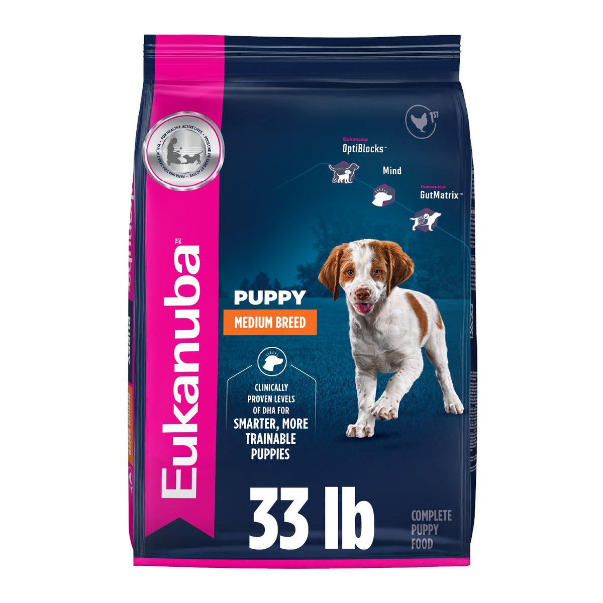 Eukanuba Puppy Medium Breed Dry Dog Food - 15 Kg - Dog Food - Eukanuba - PetMax Canada