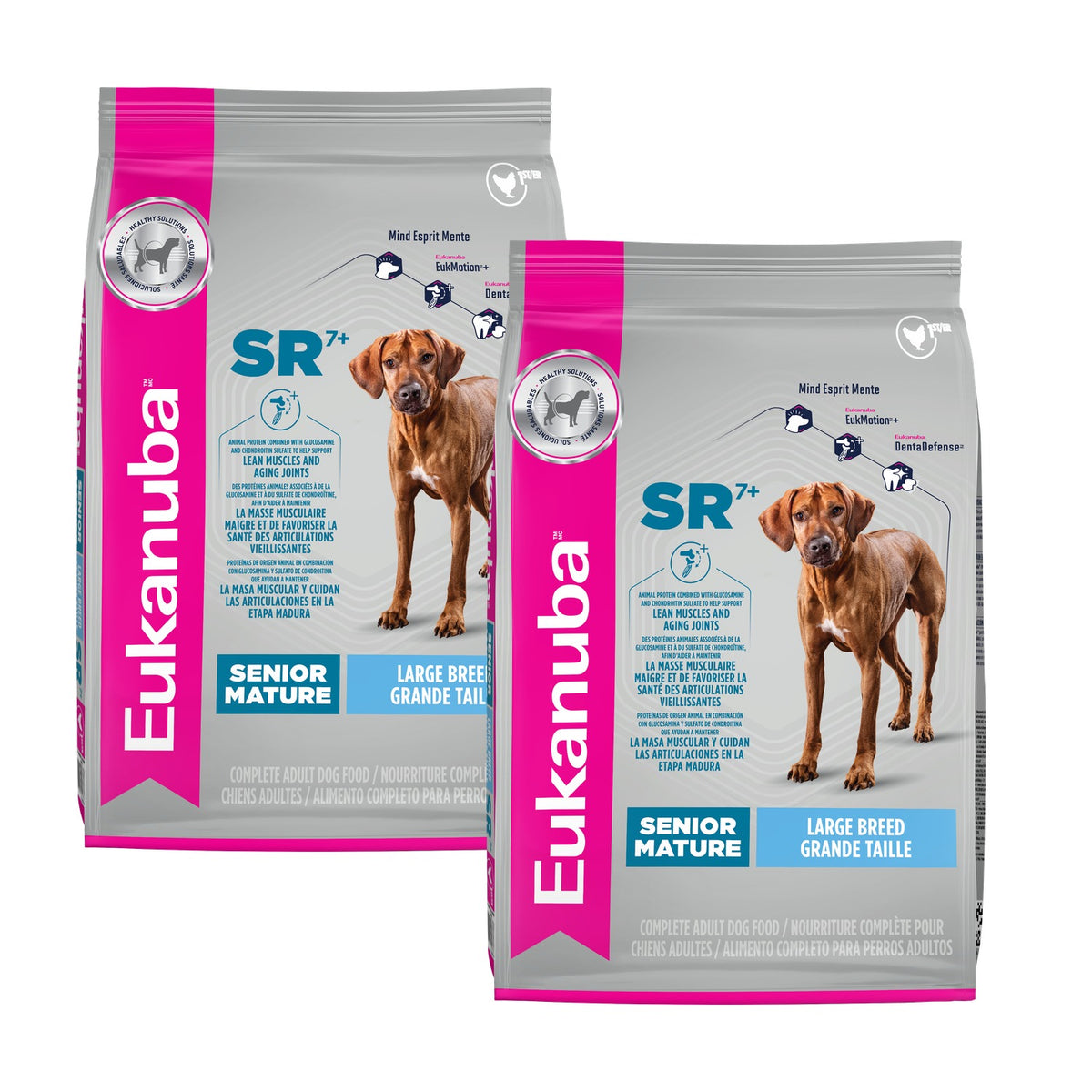 Eukanuba Senior Large Breed Dry Dog Food - 2 Pack - Dog Food - Eukanuba - PetMax Canada