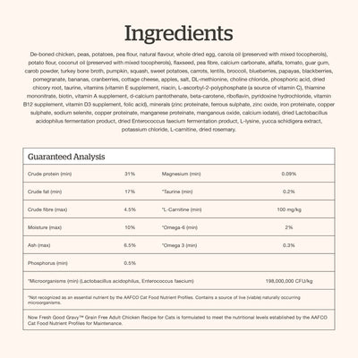Now Fresh Good Gravy Chicken Coated in Bone Broth for Cats