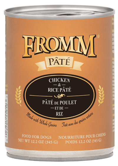 Fromm Canned Dog Food Chicken And Rice Pate