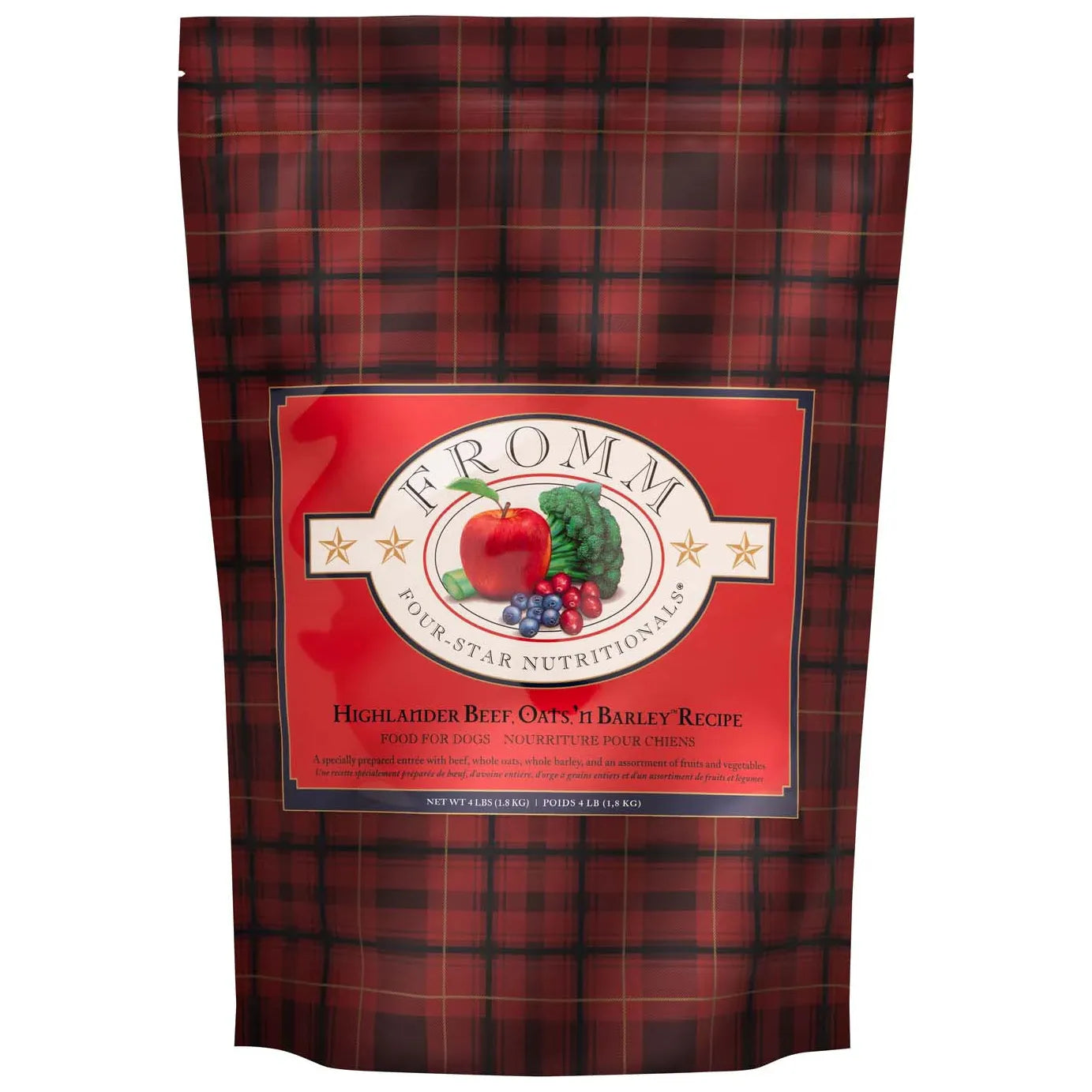 Fromm Four Star Canine Highlander Beef Dog Food
