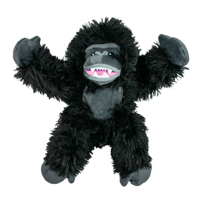 Tall Tails Plush Gorilla With Squeaker & Interior Rope Dog Toy