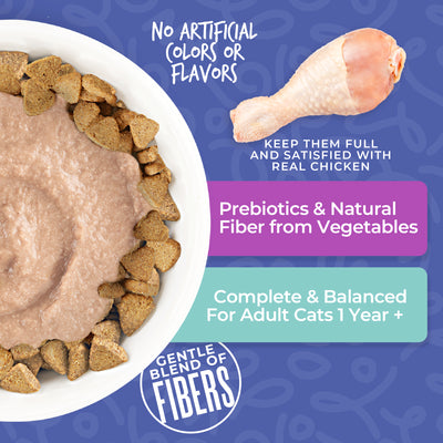 Tiki Cat Born Carnivore Hairball Chicken Recipe Dry Cat Food - Product Highlights 4 - Tiki Cat - PetMax Canada