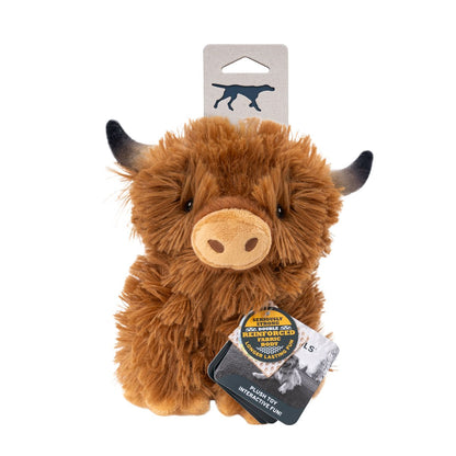 Tall Tails Plush Highland Cow Dog Toy