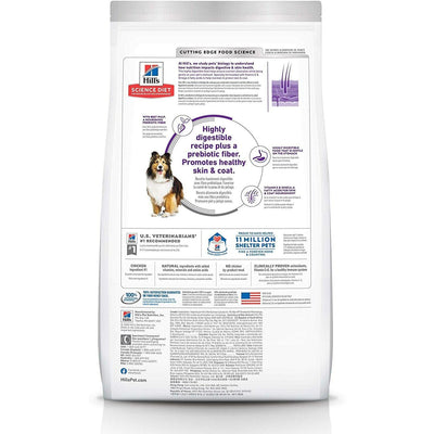 Hill's Science Diet Dry Dog Food, Adult, Sensitive Stomach & Skin Recipes