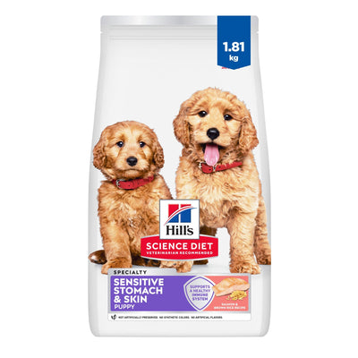 Hill's Science Diet Puppy Sensitive Stomach & Skin Salmon & Brown Rice Recipe