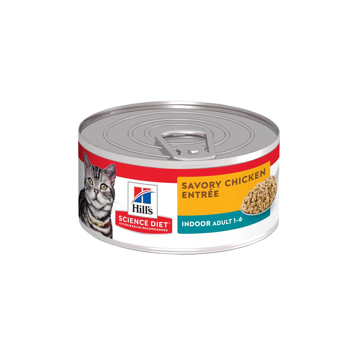 Hill's Science Diet Adult Indoor Canned Cat Food, Savory Chicken Entrée