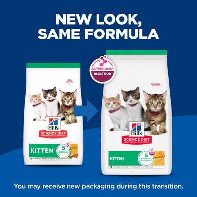 Hill's Science Diet Kitten Chicken Recipe Dry Cat Food