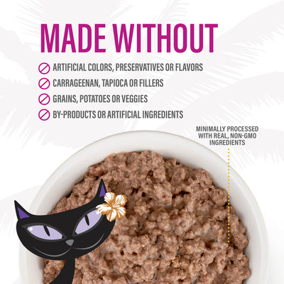 Tiki Cat After Dark Pâté Venison & Beef Liver Wet Cat Food - Product Highlights 7 - Tiki Cat - PetMax Canada