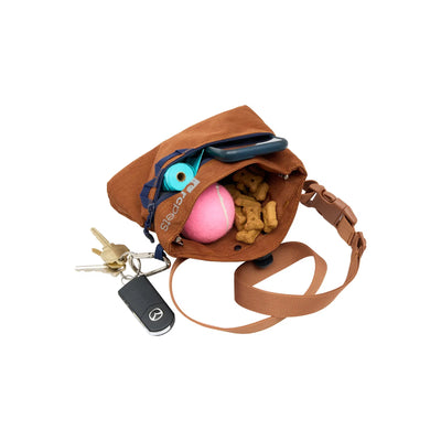 RC Quick Grab Heather Caramel Dog Treat Bag