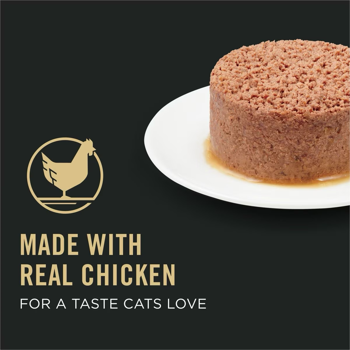 Purina Pro Plan Vital Systems 4-in-1 Support Chicken Entrée Pate Wet Cat Food  Canned Cat Food  | PetMax Canada