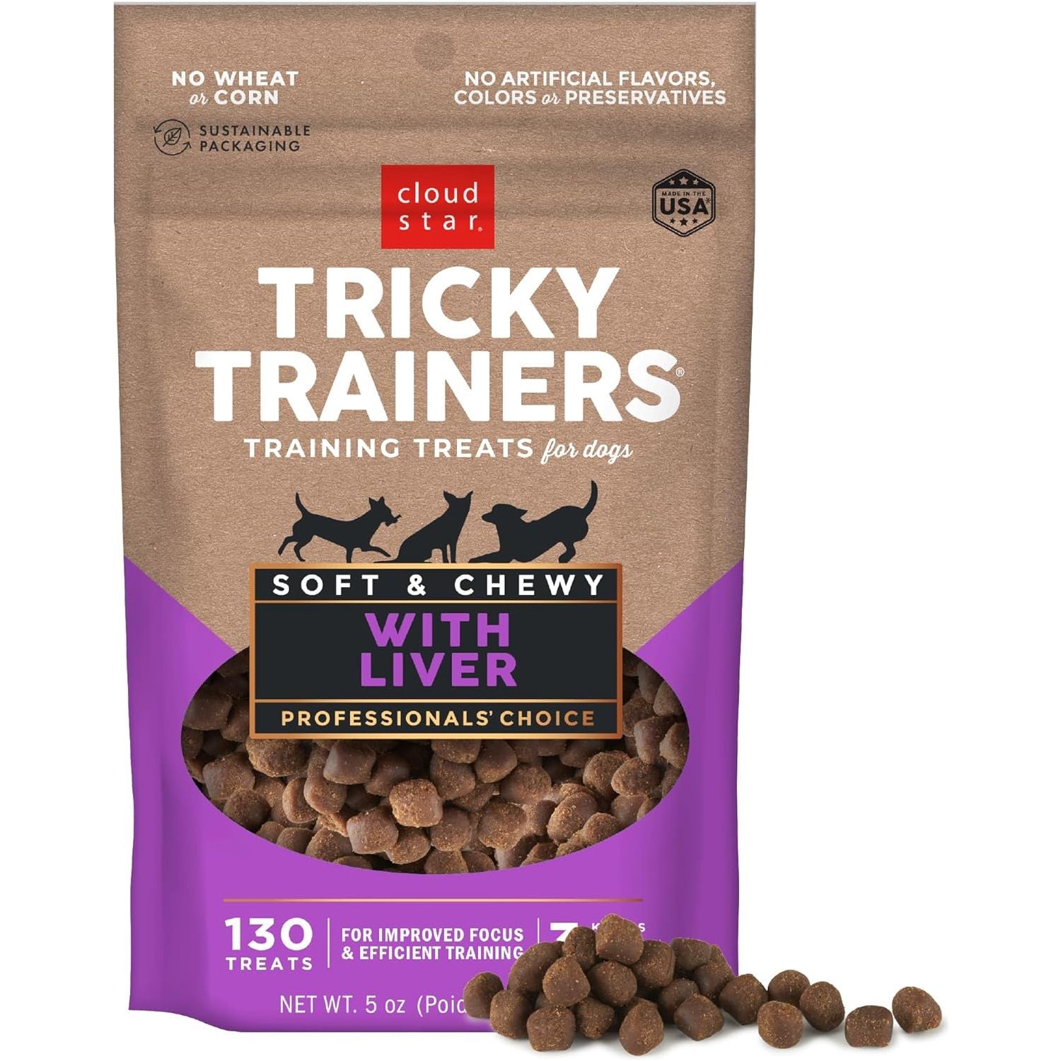 Cloud Star Tricky Trainers With Liver