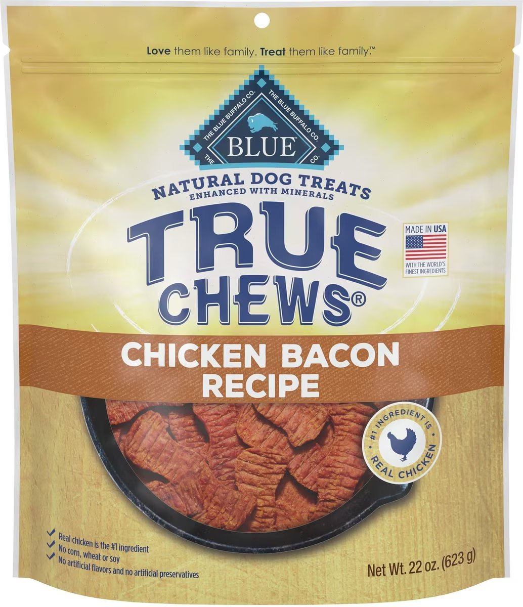 Blue True Chews Dog Treats Chicken Bacon  Dog Treats  | PetMax Canada
