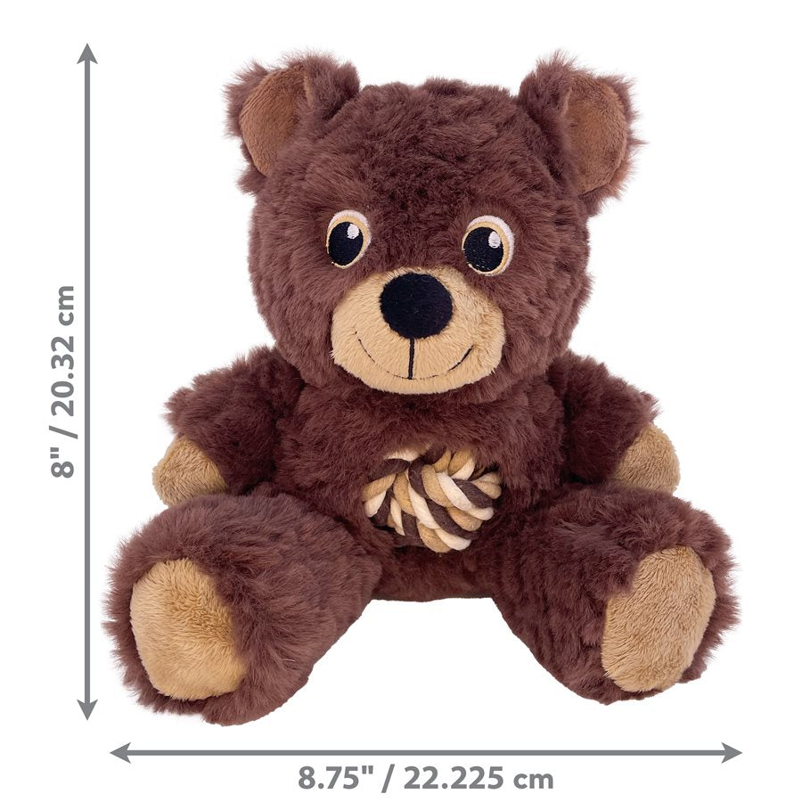 Kong Knots Teddy Assorted Medium / Assorted Dog Toys Medium | PetMax Canada