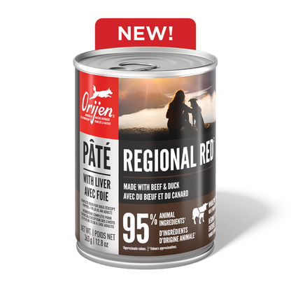 Orijen Pate Wet Dog Regional Red with Liver
