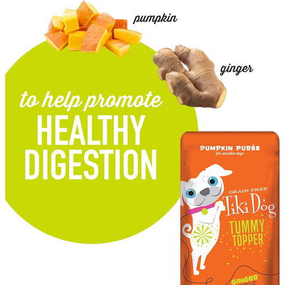 Tiki Dog Tummy Topper Pumpkin & Ginger