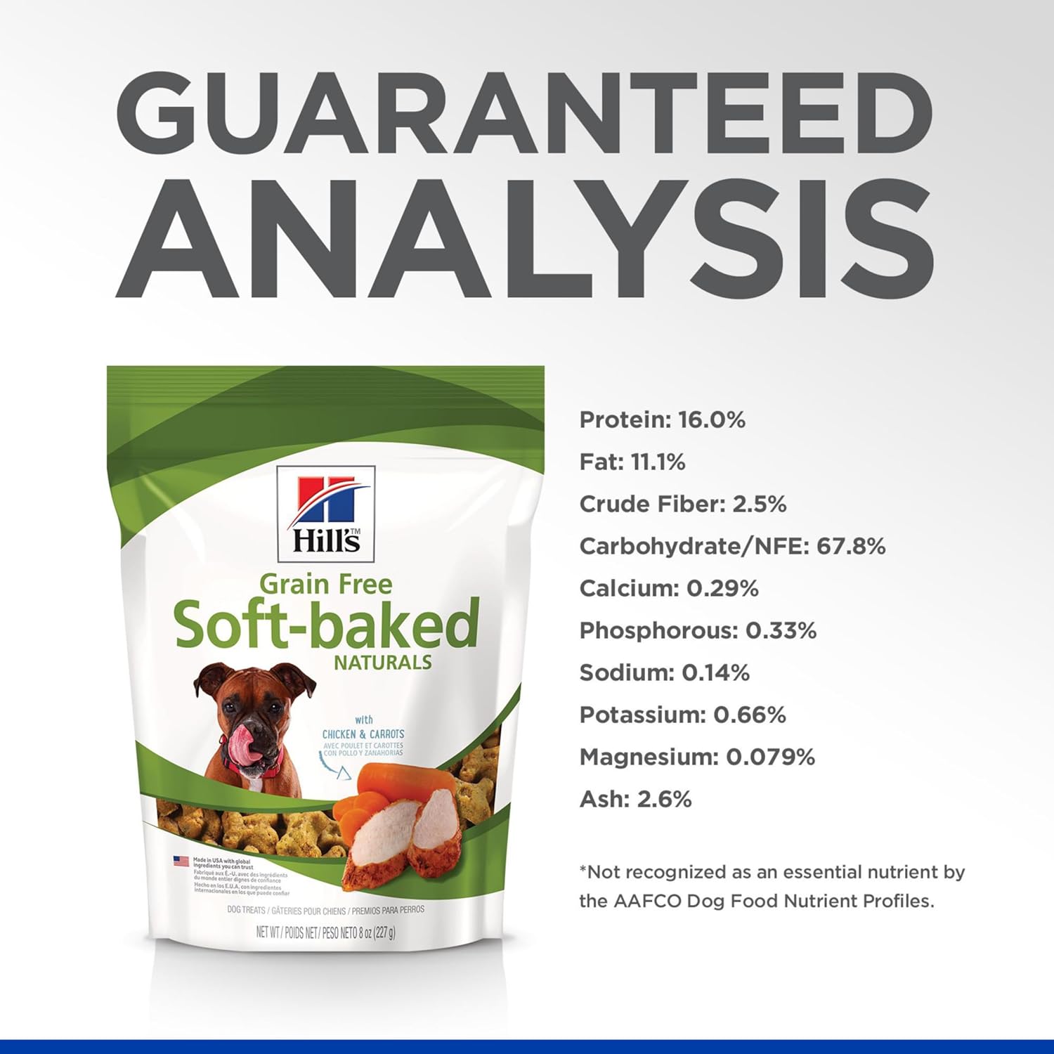 Hills Grain Free Soft-Baked Naturals Dog Treats with Chicken & Carrots