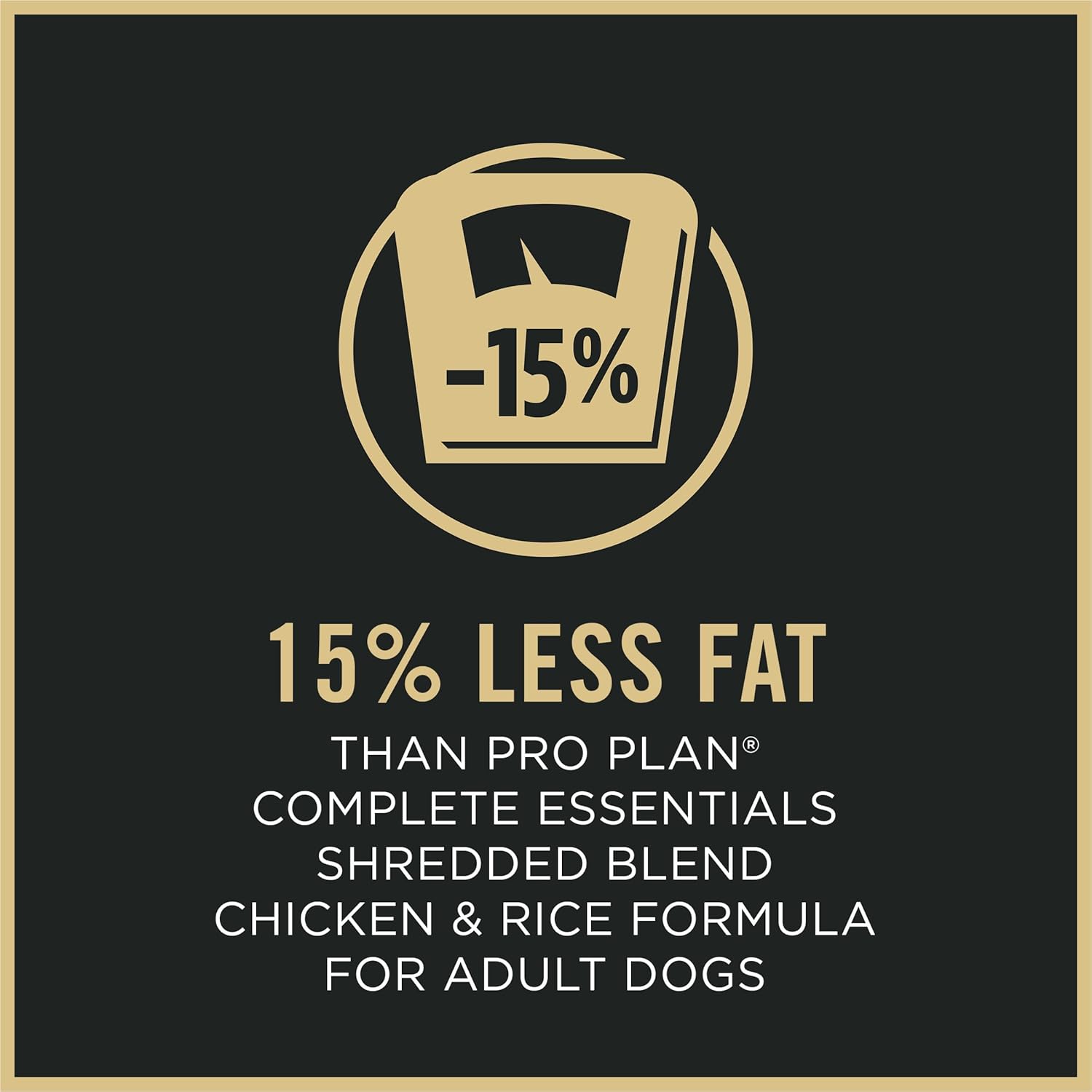 Purina Pro Plan Gestion du poids Nourriture pour chiens avec probiotiques pour chiens Formule poulet et riz