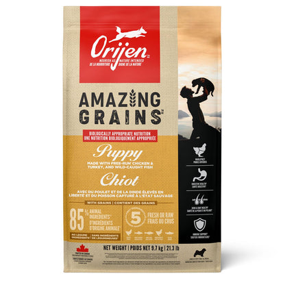 Orijen Amazing Grains Puppy Dry Food Recipe