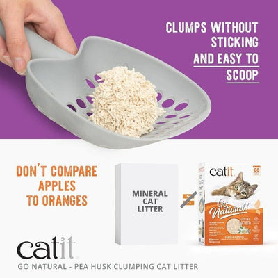 Catit Go Natural Pea Husk Litter Vanilla Scented