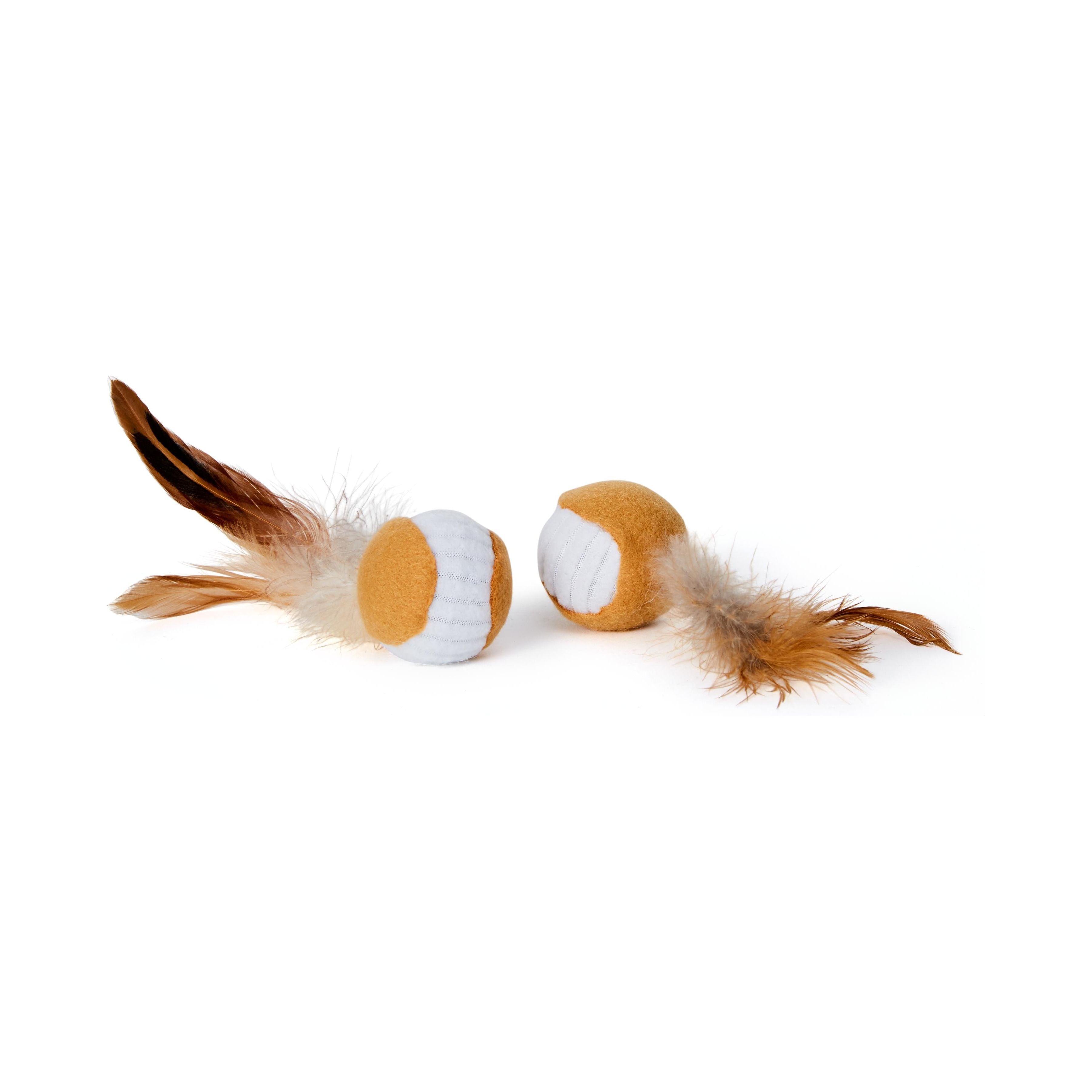 Balle en vrac pour chat Bud Z avec plume