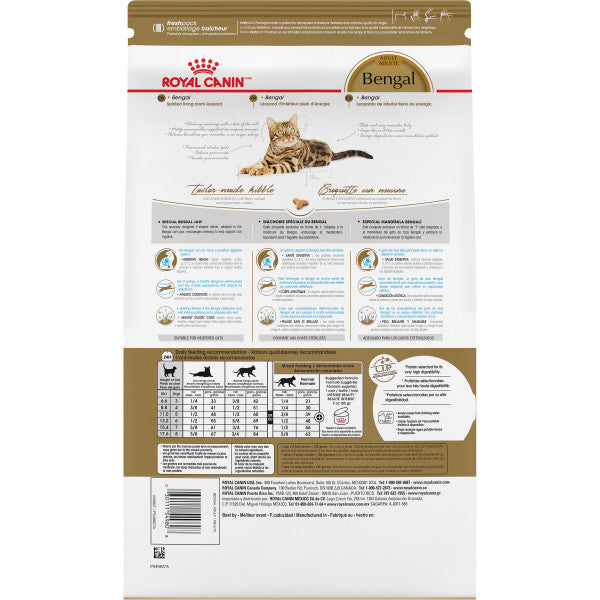 Royal Canin Feline Breed Nutrition Bengal Adult Dry Cat Food  Cat Food  | PetMax Canada