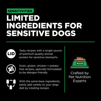 Go! Sensitivities Limited Ingredient Grain Free Insect recipe for dogs