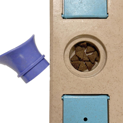 fouFIT Hide n Seek Multi-Play Busy Board Puzzle Treat Dispensing Toy for Dogs