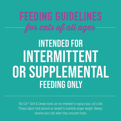 Tiki Cat Treats Grain Free Soft & Chewy Tuna - 57g - Cat Treats - Tiki Cat - PetMax Canada
