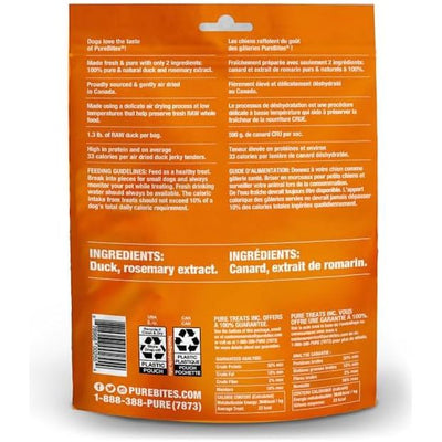 PureBites Dog Jerky Duck