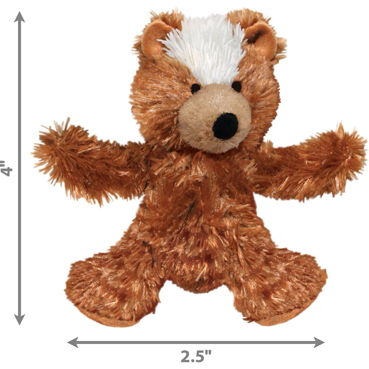 KONG Plush Teddy Bear Dog Toy PetMax