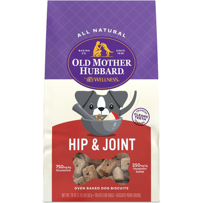 Old Mother Hubbard Hip & Joint Natural Oven-Baked Biscuits Dog Treats  Dog Treats  | PetMax Canada