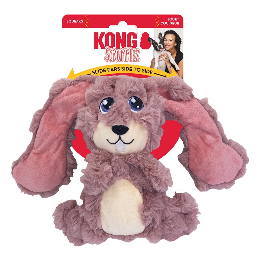 Kong Scrumplez Dog Toy Bunny  Dog Toys  | PetMax Canada