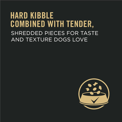 Purina Pro Plan Adult Complete Essentials Shredded Blend Beef &amp; Rice Nourriture sèche pour chiens